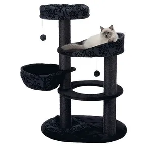 Kratzbaum FILIPPO grau/schwarz 114 cm